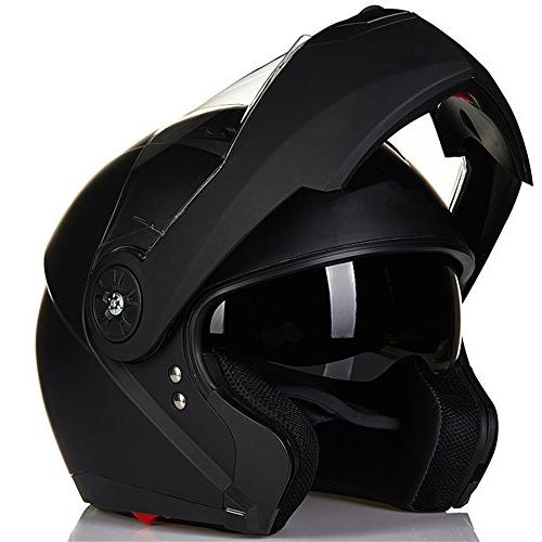 ILM 8 Colors Motorcycle Modular Flip up Dual Visor Helmet