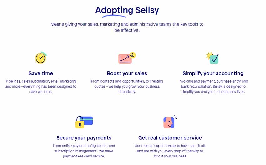 Overview about Sellsy 