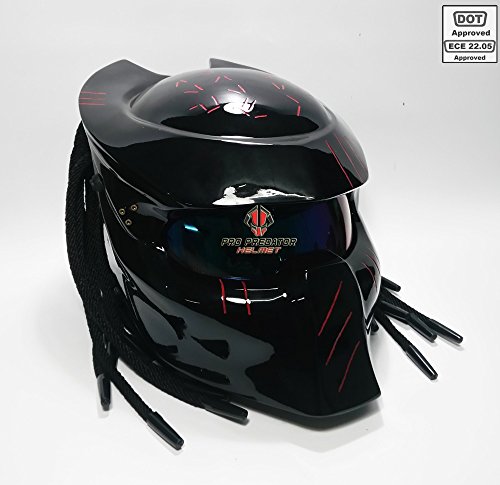 Predator Motorcycle Helmet SY27 with Tri Laser