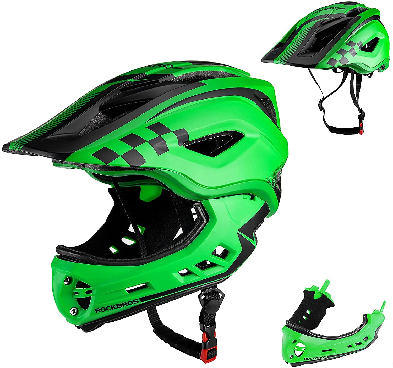 ROCKBROS Detachable Skateboard BMX Helmet
