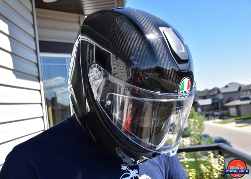 AGV Sportmodular Carbon Solid Helmet